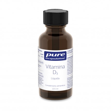 Pure Encapsulations Vitamina D3 Líquida 22,5 ml