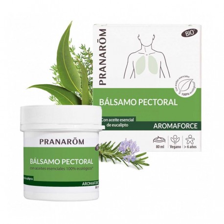 Pranarom Aromaforce Bálsamo Respiratorio BIO 80 ml