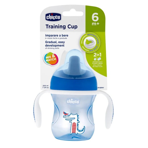 Chicco Vaso Entrenamiento Azul 6 Meses
