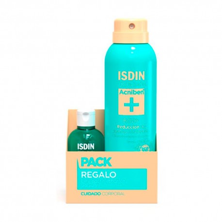 Isdin Acniben Pack Body Spray 150 ml + Regalo Gel Limpiador 50 ml
