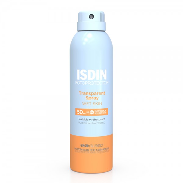 Isdin Fotoprotector SPF 50 Transparent Spray Wet Skin 100 ml