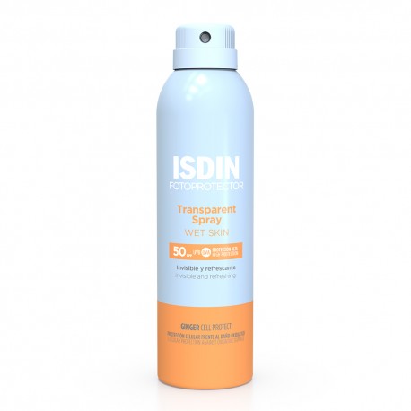 Isdin Fotoprotector SPF 50 Transparent Spray Wet Skin 100 ml
