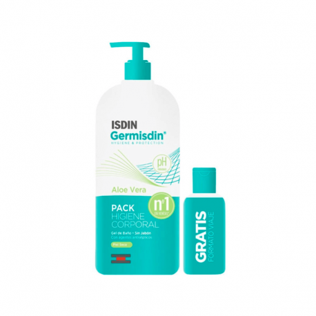 Isdin Germisdin Aloe Vera 1 litro + Regalo Aloe vera 100 ml