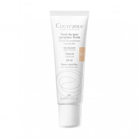 Avène Couvrance Fluido 2.0 Natural SPF 20 30 ml