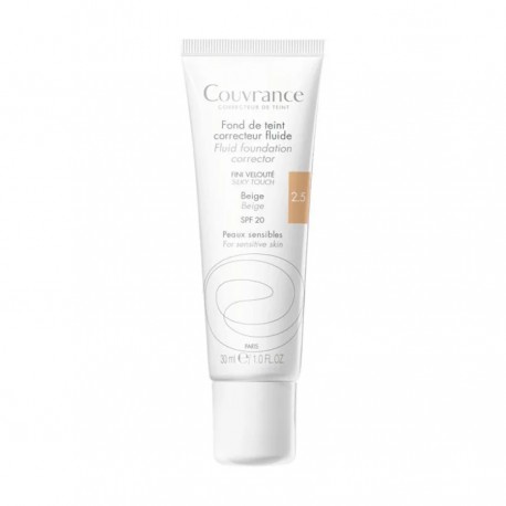 Avène Couvrance Fluido 2.5 Beige SPF 20 30 ml