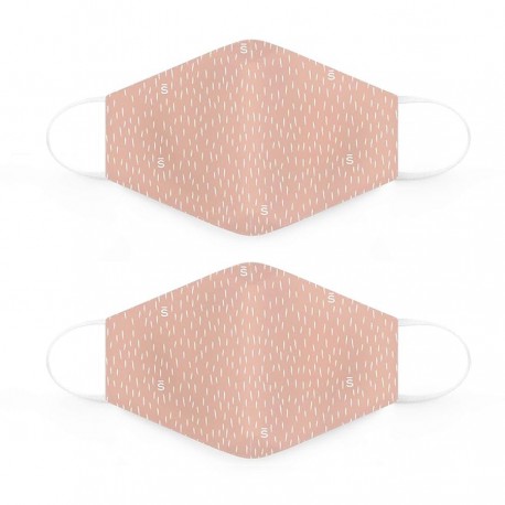 Suavinex Mascarilla Reutilizable +10 Años Hygge Rosa 2 Unidades