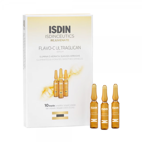 Isdinceutics Flavo-C Ultraglican 10 Ampollas 2 ml
