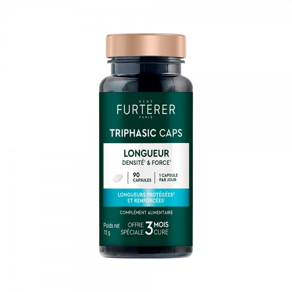 Rene Furterer Triphasic Caps Largos Densidad y Fuerza 90 cápsulas (3 meses)