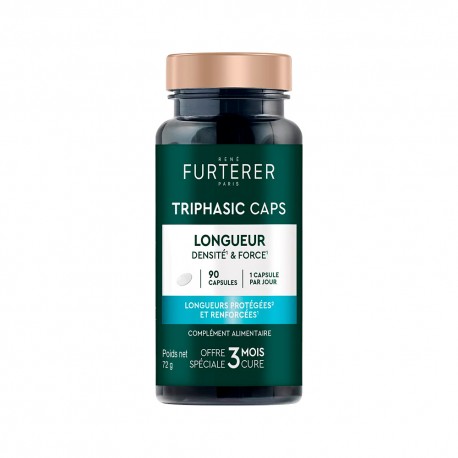 Rene Furterer Triphasic Caps Largos Densidad y Fuerza 90 cápsulas (3 meses)