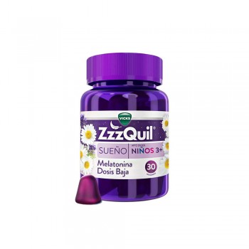 Zzzquil Sueño Kids Frutos del Bosque 30 Gummies