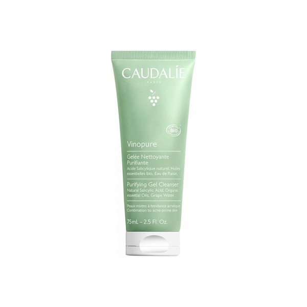 Caudalie Vinopure Gelatina Limpiadora Purificante 75 ml