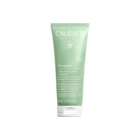 Caudalie Vinopure Gelatina Limpiadora Purificante 75 ml