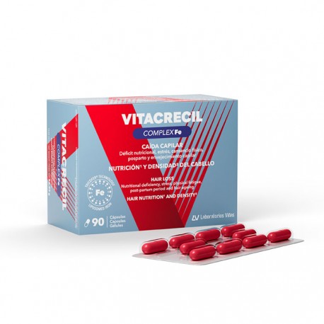 Vitacrecil Complex FE 90 Cápsulas