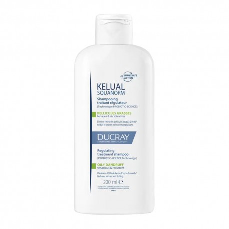 Ducray Champú Squanorm Caspa Grasa 200 ml