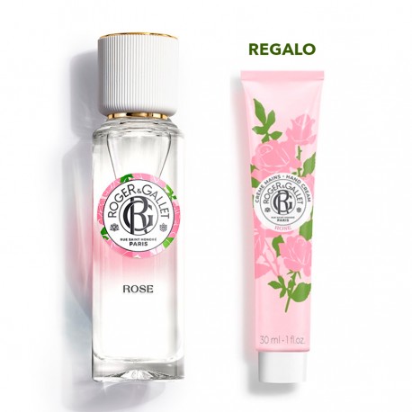 Roger&Gallet Agua Perfumada Rose 30 ml + Regalo Crema de Manos 30 ml