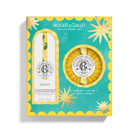 Roger&Gallet Agua Perfumada Cédrat 30 ml + Regalo Jabón 100 g