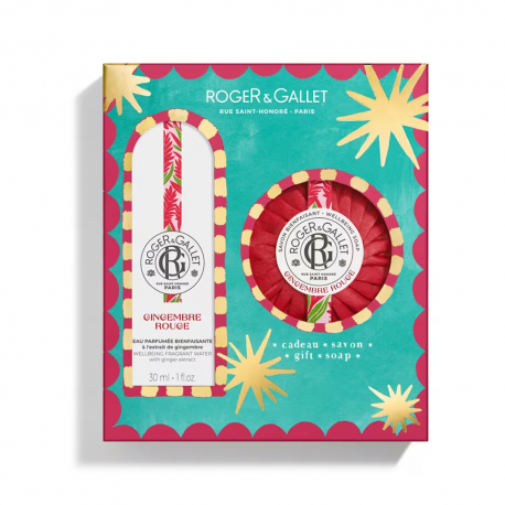 Roger&Gallet Gingembre Rouge Agua Perfumada 30 ml + Regalo Jabón 100 g