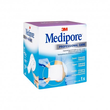 3M Esparadrapo Medipore 10 cm x 10 metros