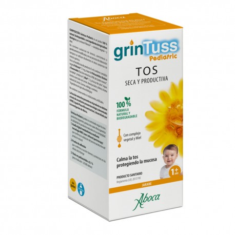 Aboca Grintuss Jarabe Pediatric 180 ml