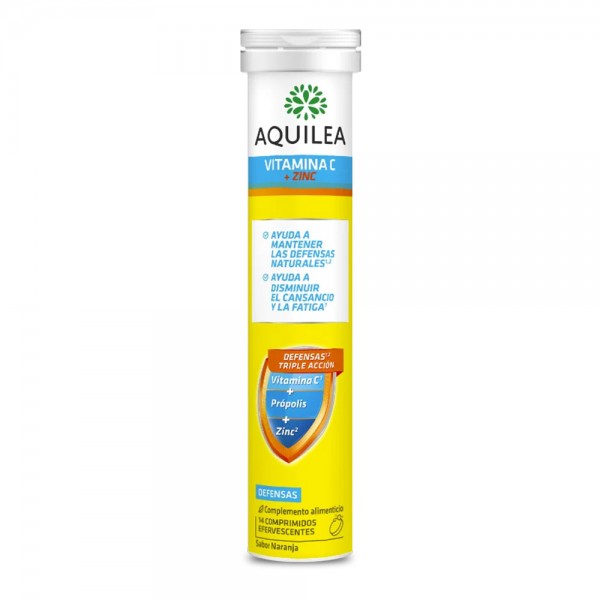 Aquilea Vitamina C + Zinc 14 Comprimidos Efervescentes
