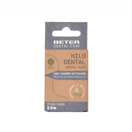 Beter Dental Care Hilo Dental con Carbón Activado