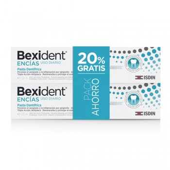Bexident Encías Pasta Triclosan 125 g x 2  (2ª ud 20%)
