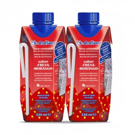 Bioralsuero Fresa 2 Briks 330 ml