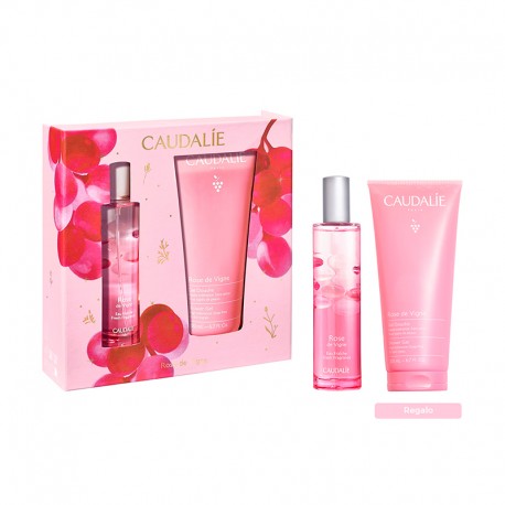 Caudalie Cofre Rose de Vigne Agua Refrescante 50 ml + Regalo Gel de Ducha 200 ml