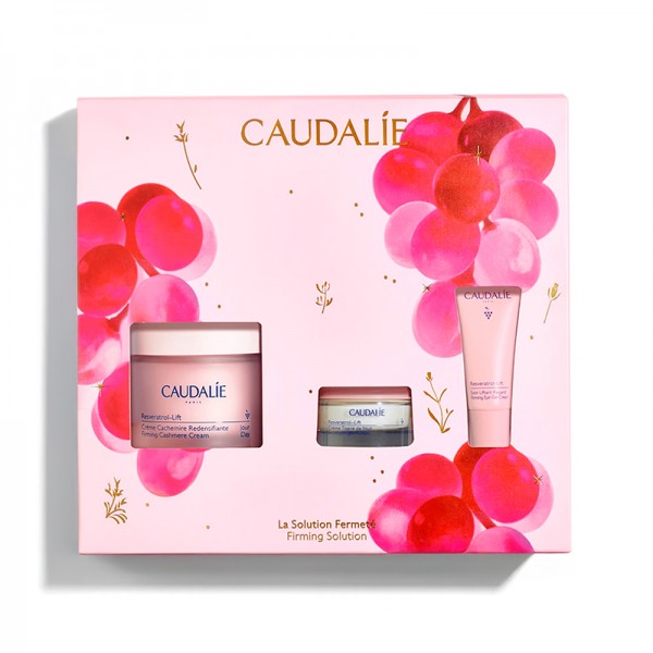 Caudalie Cofre Resveratrol Lift Crema Dia 50 ml + Regalo Crema Noche 15 ml y Contorno de Ojos 5 ml