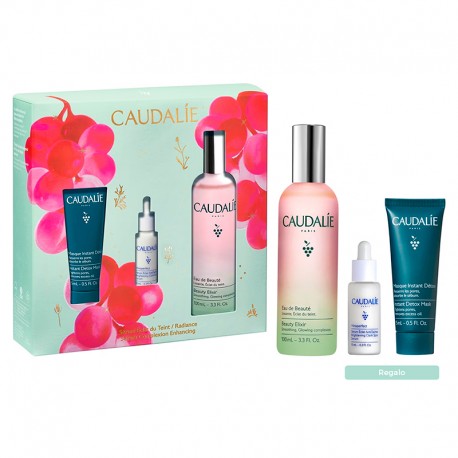 Caudalie Cofre Agua de Belleza 100 ml + Regalo Mascarilla Detox 15 ml + Vinoperfect Sérum 10 ml