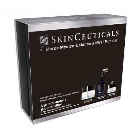 Skinceuticals Cofre A.G.E. Interrupter 50 ml + H.A. Intensifier Multi-Glycan 30 ml (20% dto) + Regalo A.G.E. Interrupter 15 ml