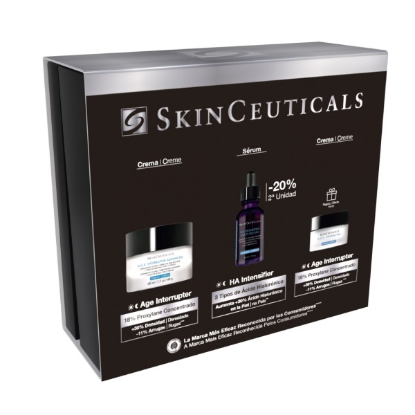Skinceuticals Cofre A.G.E. Interrupter 50 ml + H.A. Intensifier Multi-Glycan 30 ml (20% dto) + Regalo A.G.E. Interrupter 15 ml