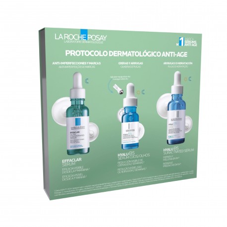 La Roche Posay Pack Effaclar Serum 30 ml + Regalo Hyalu B5 Serum 10 ml y Hyalu B5 Ojos 5 ml