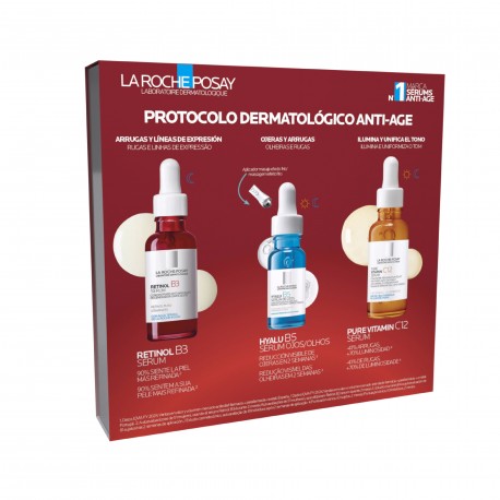 La Roche Posay Pack Retinol B3 Serum 30 ml + Regalo Pure Vitamin Sérum 10 ml y Hyalu B5 Ojos 5 ml