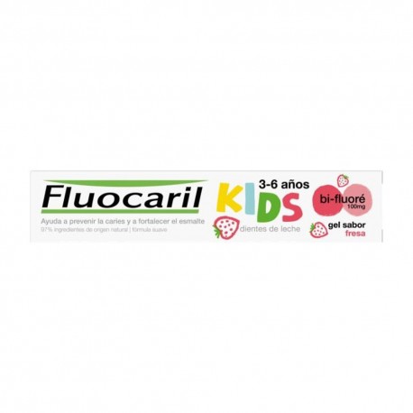 Fluocaril Kids Gel Fresa 75 ml