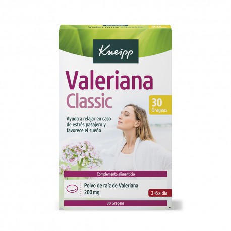 Kneipp Valeriana Classic 30 grageas