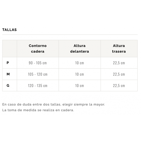 Cinturón Pélvico Lumboabdominal Embarazo Talla Pequeña