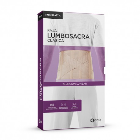 Farmalastic Faja Lumbosacra Clásica Talla Extra Grande