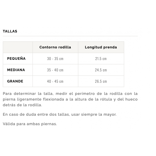 Farmalastic Rodillera Cerrada Talla Grande