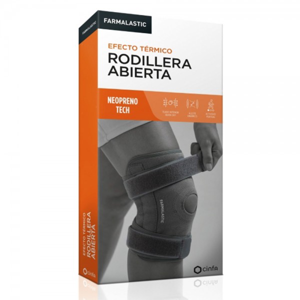 Farmalastic Rodillera Abierta Neopreno Tech Talla Única