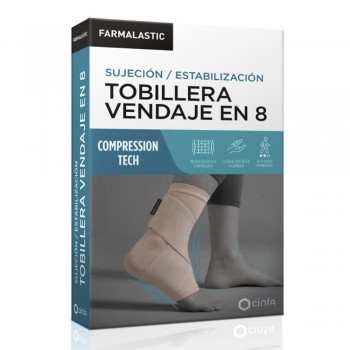 Farmalastic Tobillera Vendaje en 8 Talla Pequeña
