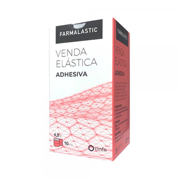 Farmalastic Venda Elástica Adhesiva 10 x 4,5 cm