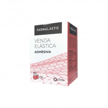Farmalastic Venda Elástica Adhesiva 7,5 x 4,5 cm