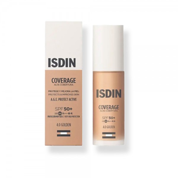 Isdin Coverage SPF 50+ Color 4.0 Golden 30 g