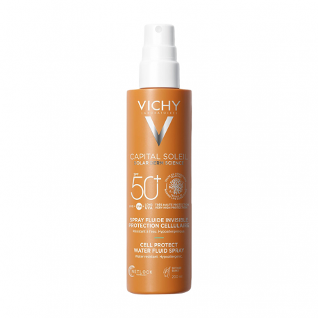 Vichy Capital Soleil SPF 50+ Spray Cell Protect Water Fluid 200 ml