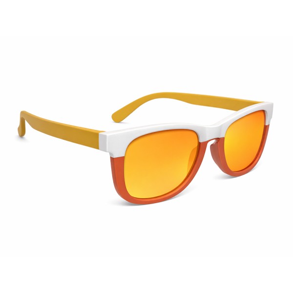 Chicco Gafa de Sol Infantil 24+ Meses Naranja/Blanca Mirror