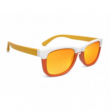 Chicco Gafa de Sol Infantil 24+ Meses Naranja/Blanca Mirror