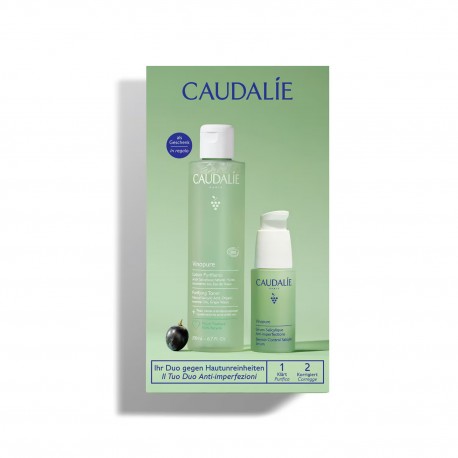 Caudalie Vinopure Sérum Anti-Imprefecciones 30 ml + Regalo Tónico 200 ml
