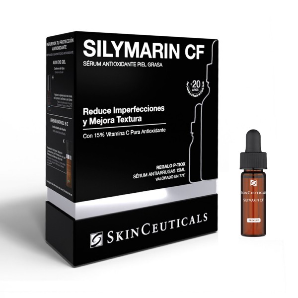 Skinceuticals Silymarin CF 30 ml + Regalo P-Tiox 15 ml + Silymarin CF 4 ml