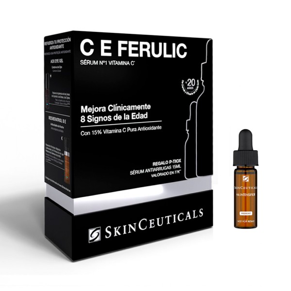 Skinceuticals CE Ferulic 30 ml + Regalo P-Tiox 15 ml +  H.A. Intensifier 4 ml